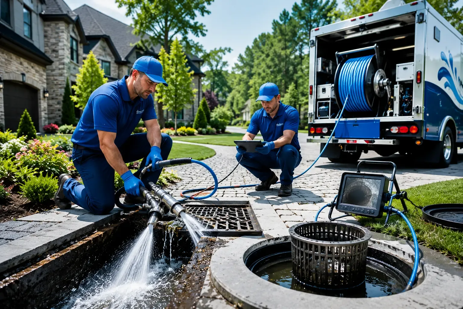 Local outdoor drain cleaning professionals in North Washington, PA